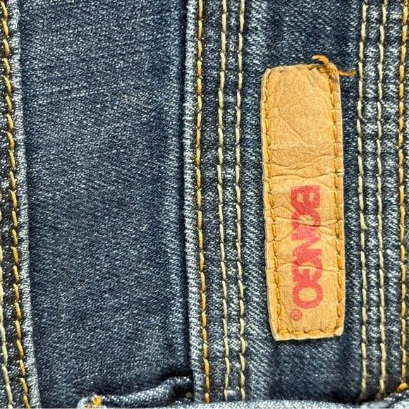 BONGO Women's Dark Blue Skinny Straight Leg Ankle Length Crop Capri Jeans - Picture 11 of 11